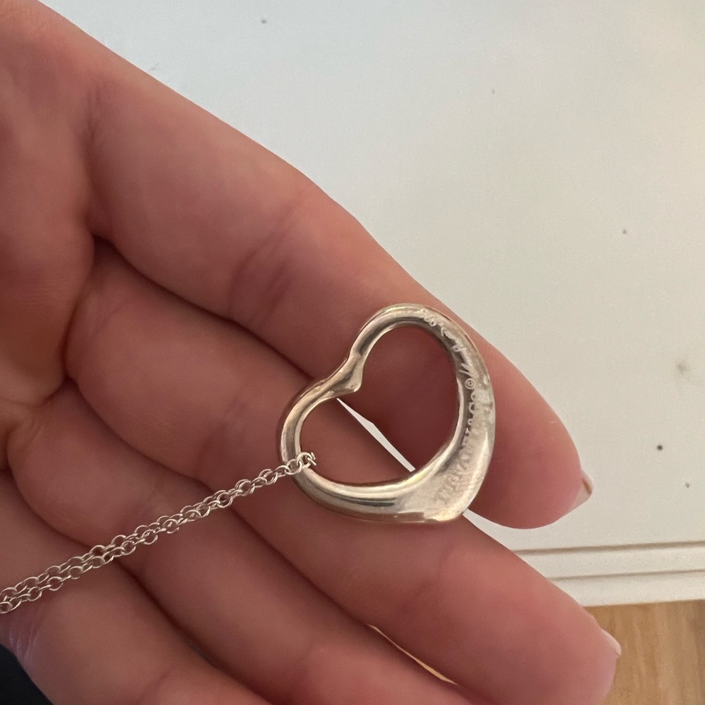 Tiffany & co heart necklace